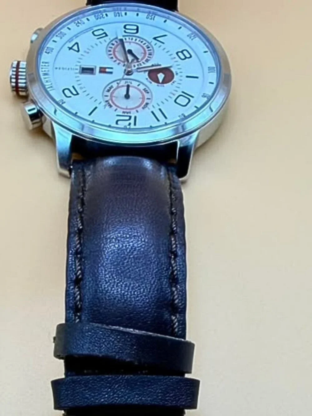 Tommy Hilfiger Men's Date Watch, Original Strap